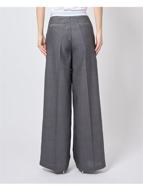 Pantalon femme Richmond X avec logo élastique RICHMOND X | UWP25187PAGREY